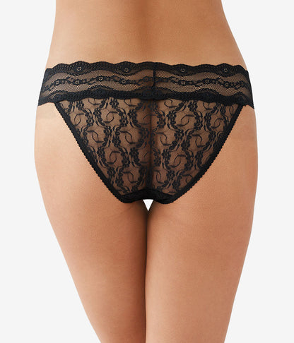 Wacoal Featured - Lace Kiss Bikini Panty Pack - Rose Smoke/Au Natural/Night