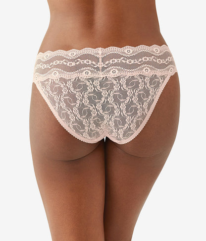 Wacoal Featured - Lace Kiss Bikini Panty Pack - Rose Smoke/Au Natural/Night