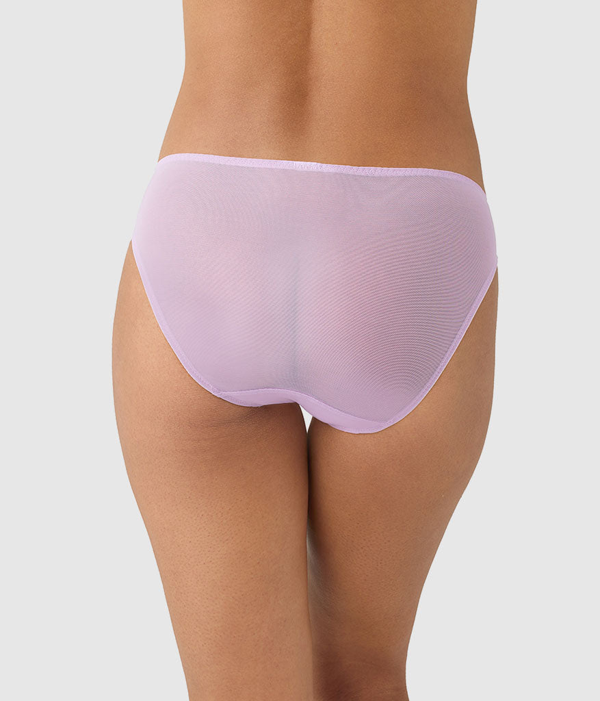 Wacoal Premium - Embrace Lace® Bikini - Lavender Sage/Dark Purple