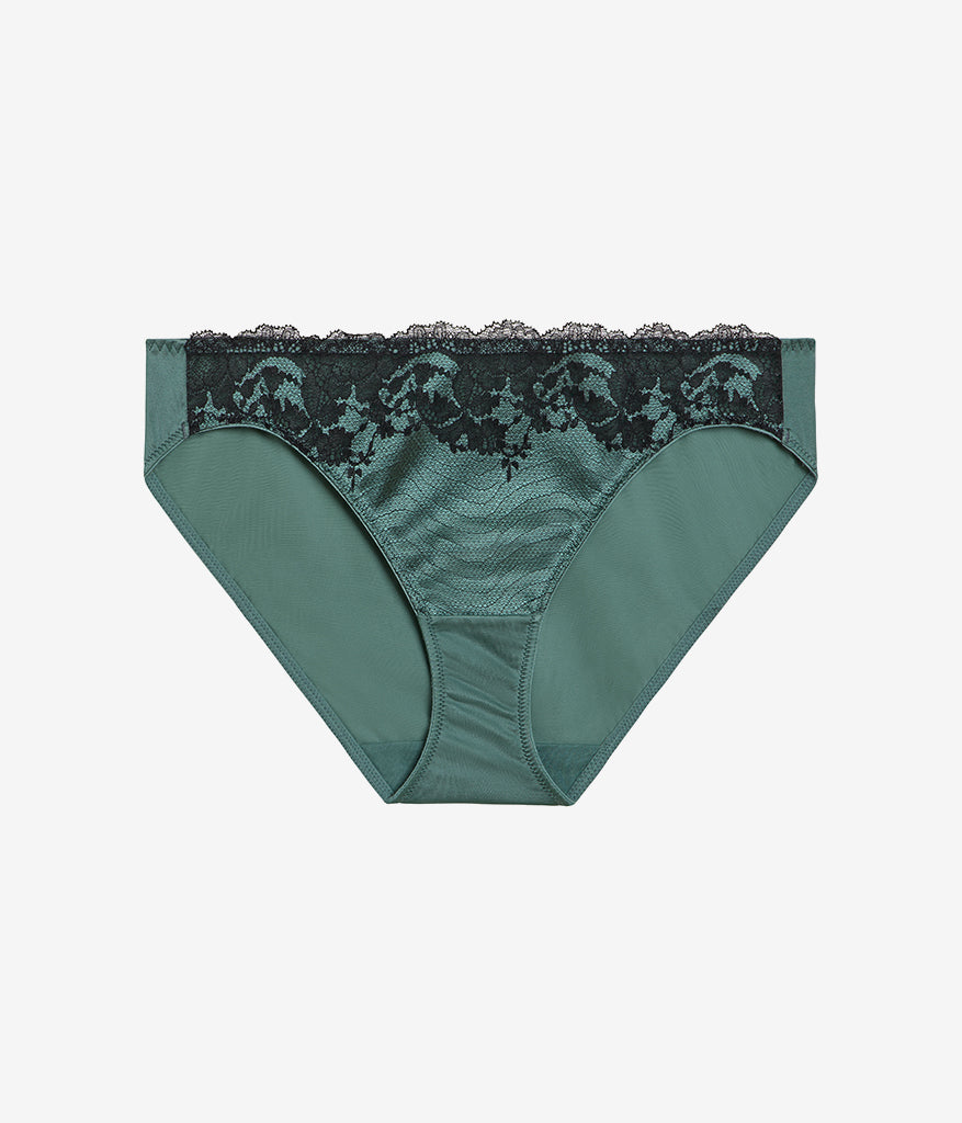 Wacoal Signature - Modern Affair Bikini - Silver Pine/Black