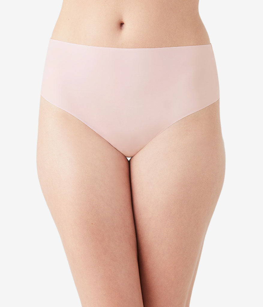 Wacoal Premium - b.bare Hi-Waist Thong - Rose Smoke