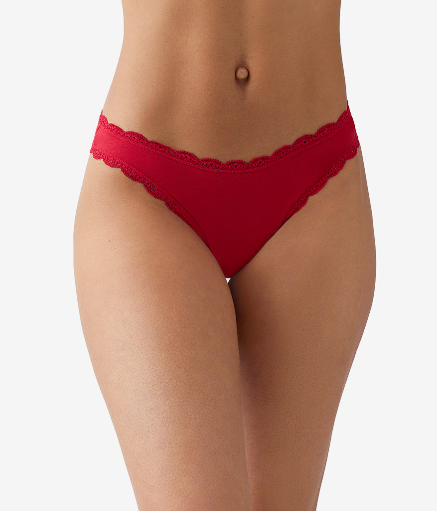 Wacoal Latest - Inspired Eyelet Thong - Chili Pepper Red