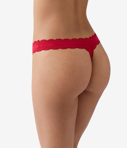 Wacoal Latest - Inspired Eyelet Thong - Chili Pepper Red