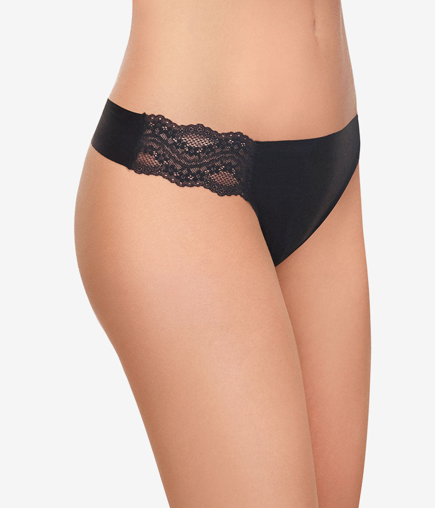 Wacoal Exclusive - b.bare Thong Panty Pack - Au Natural/Au Natural/Night