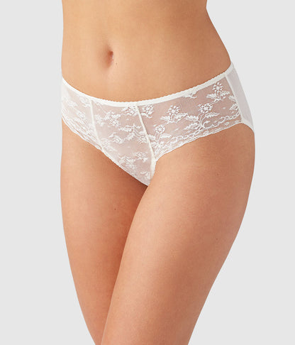 Wacoal New - Lifted In Luxury Hipster - Egret