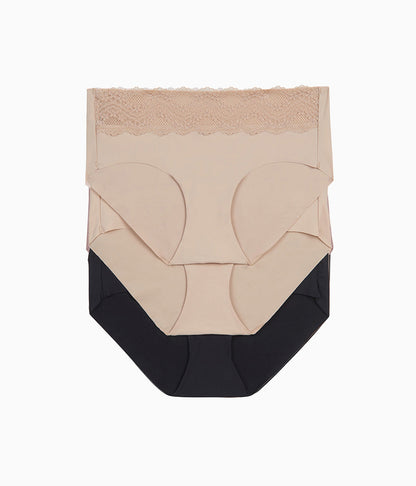 Wacoal Hot Sale - b.bare Hipster Panty Pack - Au Natural/Au Natural/Night