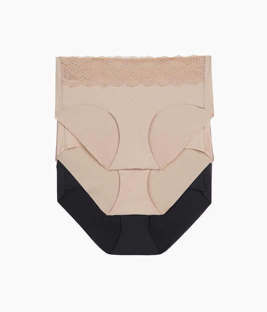 Wacoal Hot Sale - b.bare Hipster Panty Pack - Au Natural/Au Natural/Night