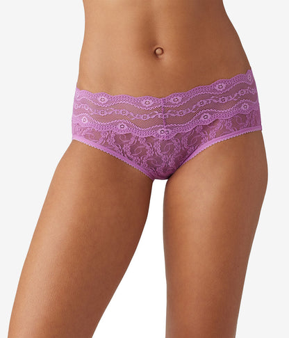 Wacoal Deals - Lace Kiss Hipster - Mulberry
