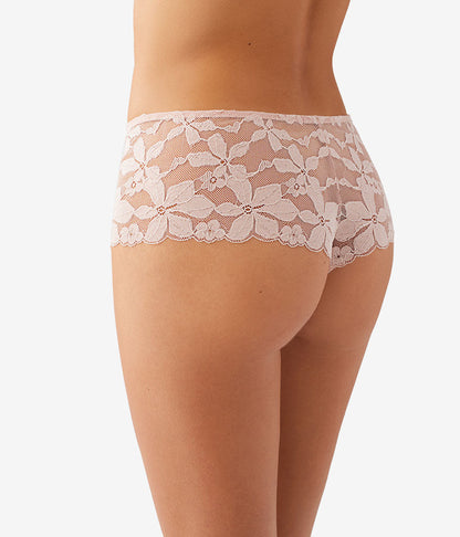 Wacoal Everyday - Feeling Famous Tanga - Rose Smoke/White
