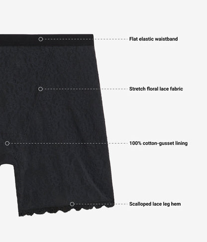 Wacoal Quality - Effortlessly Lace Shorty - Night