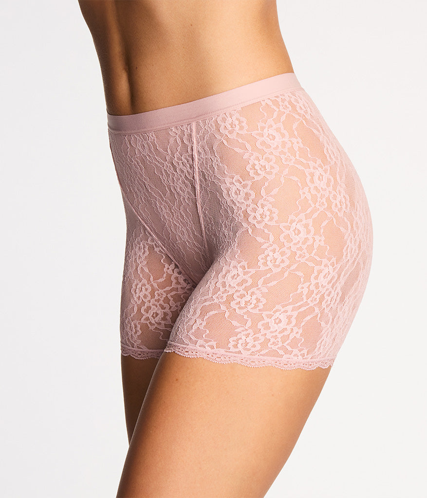 Wacoal Top Pick - Effortlessly Lace Shorty - Blush Pink