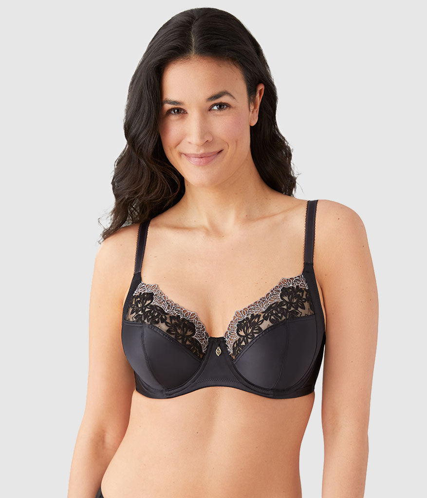 Wacoal Trending - Side Note Underwire Bra - Black