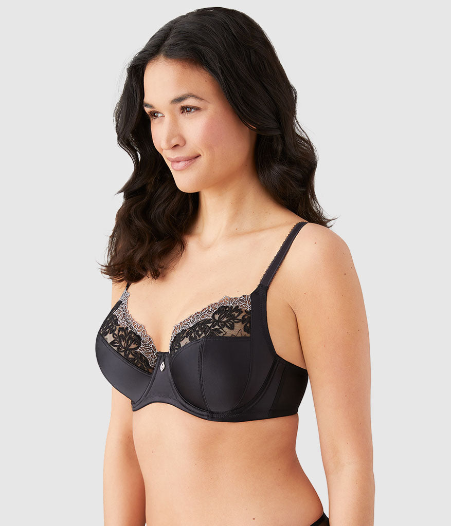 Wacoal Trending - Side Note Underwire Bra - Black