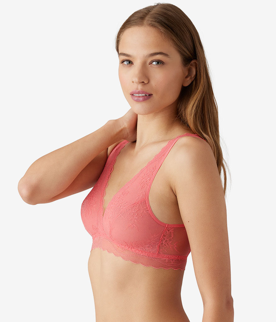 Wacoal Discount - No Strings Attached Bralette - Tea Rose