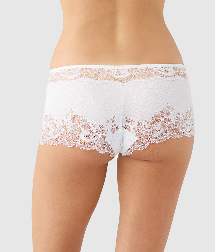 Wacoal Recommended - Modern Affair Boyshort - White