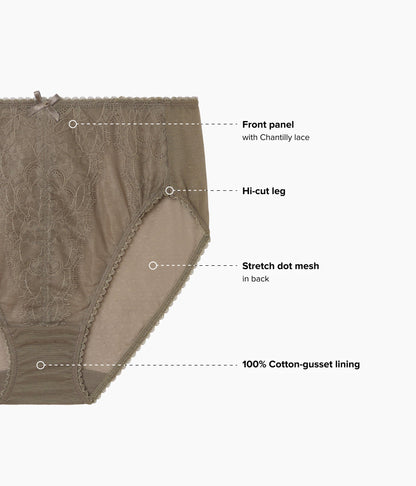 Wacoal Smart Buy - Retro Chic Hi-Cut - Bungee Cord