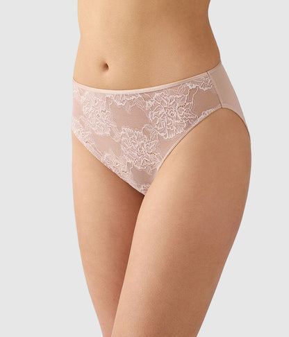 Wacoal Hot Sale - Full Bloom Hi-Cut - Rose Dust
