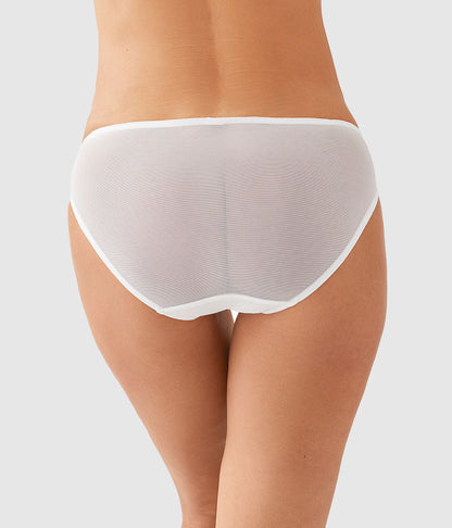 Wacoal Customer Favorite - Embrace Lace® Bikini - Delicious White
