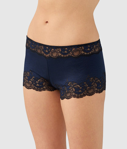 Wacoal Sale - Modern Affair Boyshort - Night Sky/Black