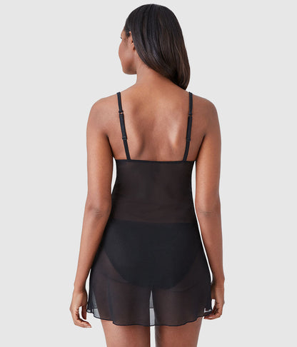 Wacoal Deals - Instant Icon® Chemise - Black/Eclipse