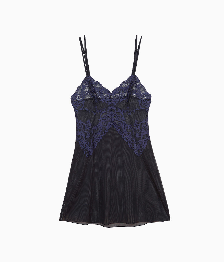 Wacoal Deals - Instant Icon® Chemise - Black/Eclipse