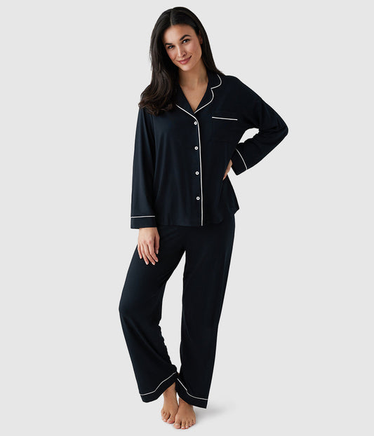 Wacoal Top Pick - Lease to Lounge Pajama Set - Black