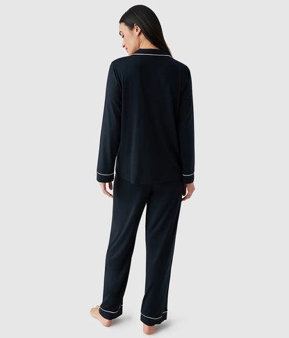 Wacoal Top Pick - Lease to Lounge Pajama Set - Black