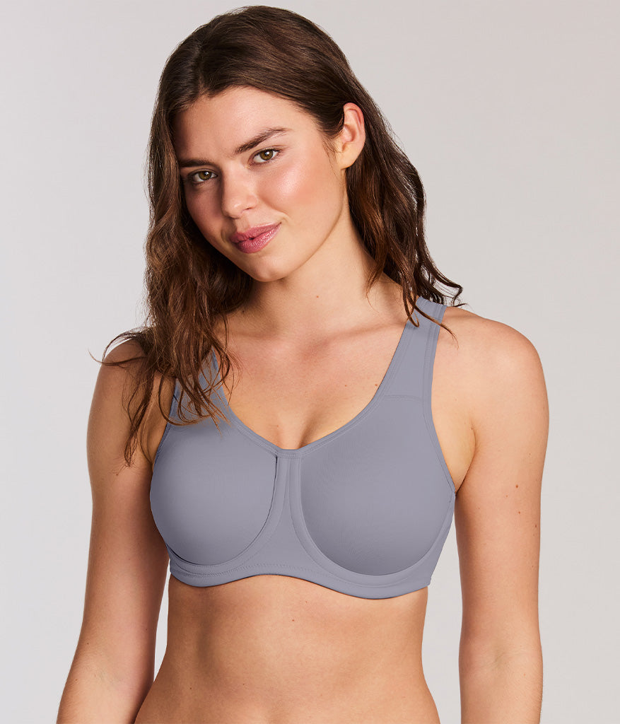 Wacoal Latest - Simone Sport Underwire Bra - Dapple Gray