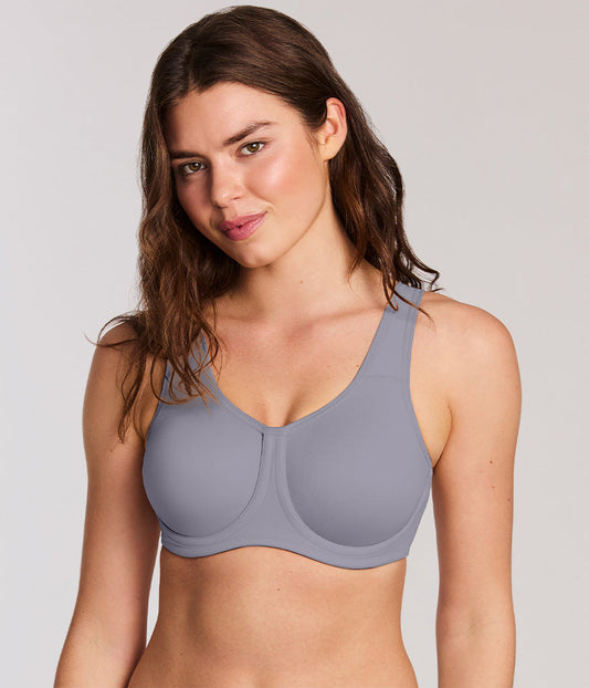 Wacoal Latest - Simone Sport Underwire Bra - Dapple Gray