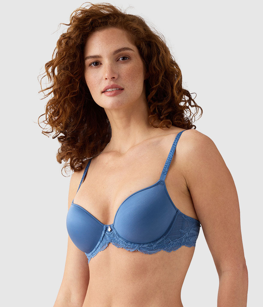 Wacoal Customer Favorite - Vivid Attraction T-Shirt Bra - Blue Horizon