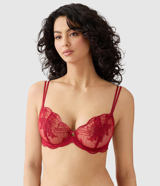 Wacoal Essential - Midnight Soiree Underwire Bra - Regina Red