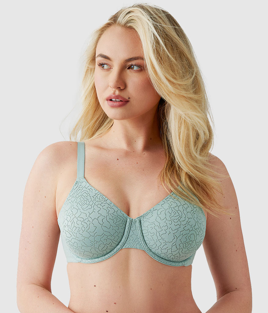 Wacoal Value - Inside Job™ Underwire Bra - Iceberg Green