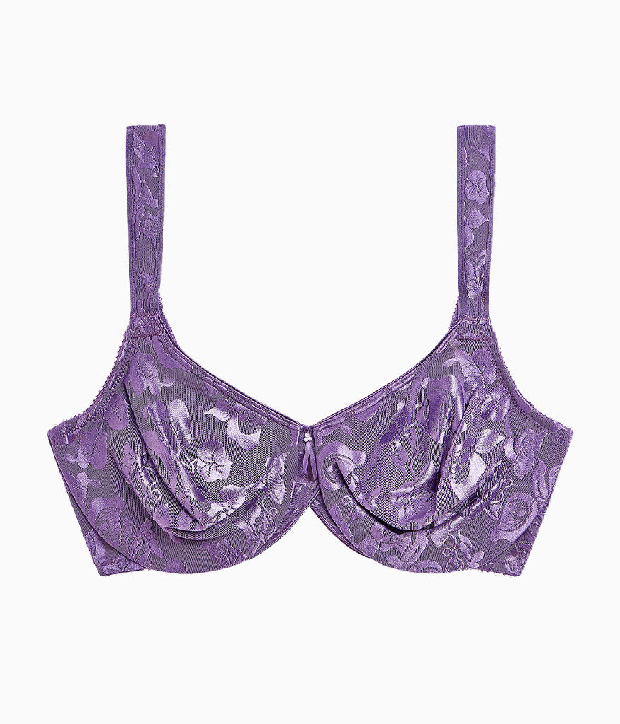 Wacoal Exclusive - Awareness Underwire Bra - Grape Compote