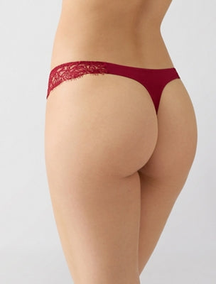 Wacoal Recommended - It's On Thong - Fuchsia Red