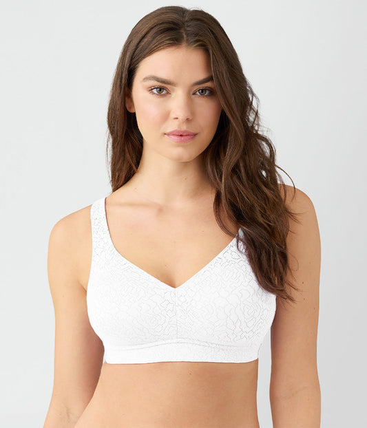 Wacoal Featured - Inside Job™ Wire Free Bra - White