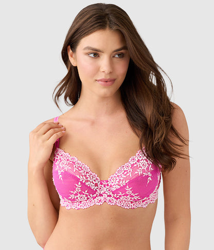 Wacoal Quality - Embrace Lace® Underwire Bra - Wild Azalea/Cradle Pink