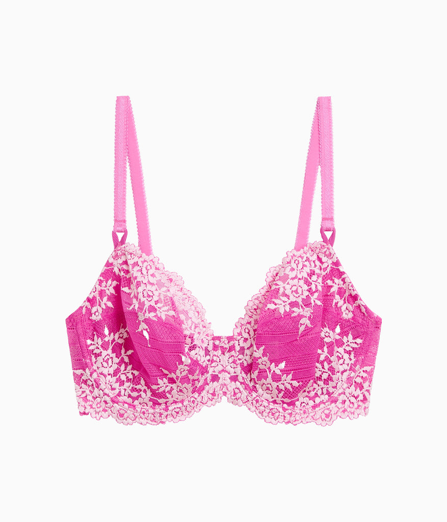Wacoal Quality - Embrace Lace® Underwire Bra - Wild Azalea/Cradle Pink