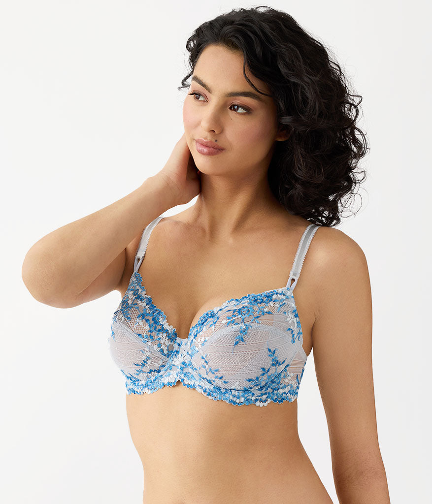 Wacoal Everyday - Embrace Lace® Underwire Bra - Micro Chip Multi
