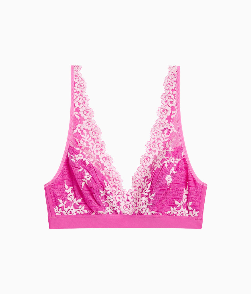 Wacoal Exclusive - Embrace Lace® Wire Free Bralette - Wild Azalea/Cradle Pink