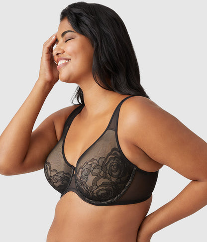 Wacoal Sale - Stark Beauty Underwire Bra - Black