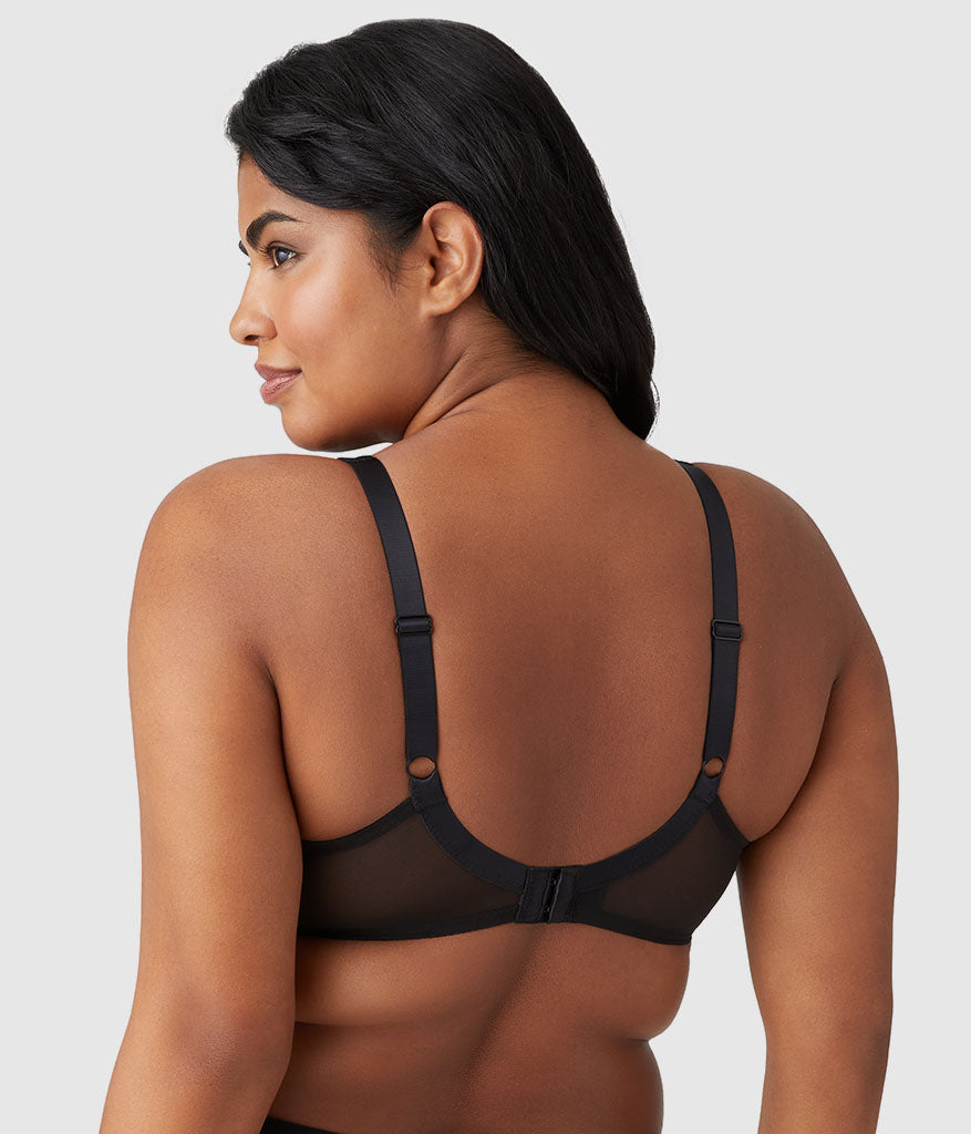 Wacoal Sale - Stark Beauty Underwire Bra - Black