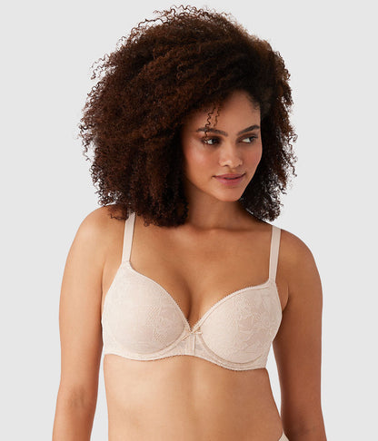 Wacoal Customer Favorite - Lace Finesse T-Shirt Bra - Sand