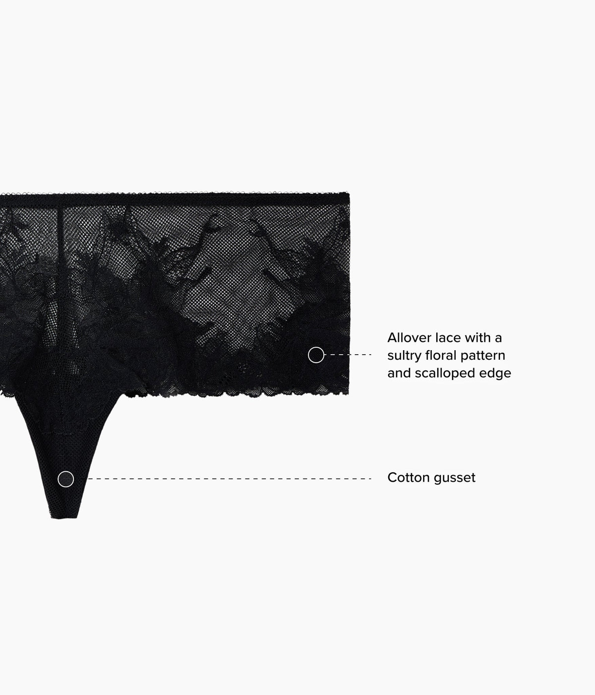 Wacoal Hot Sale - Vivid Attraction Tanga - Black