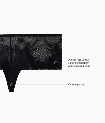 Wacoal Hot Sale - Vivid Attraction Tanga - Black