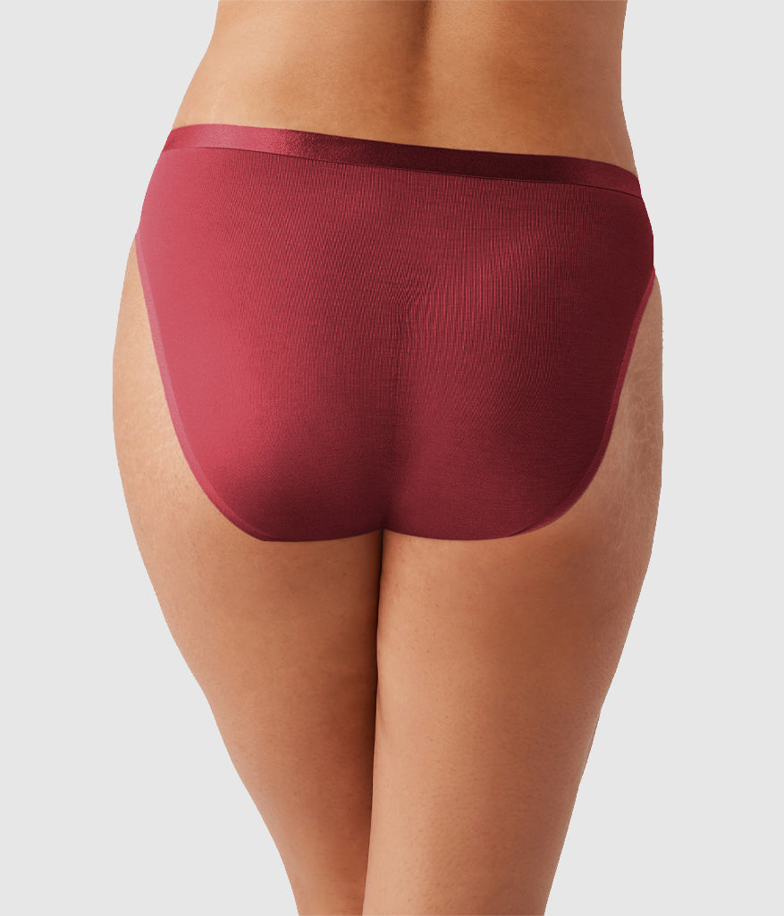 Wacoal Best Seller - Tailored Finish Hi-Cut - Regina Red