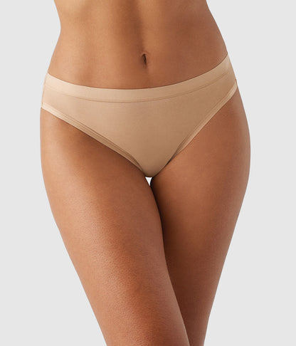 Wacoal Featured - Understated Cotton Bikini - Praline