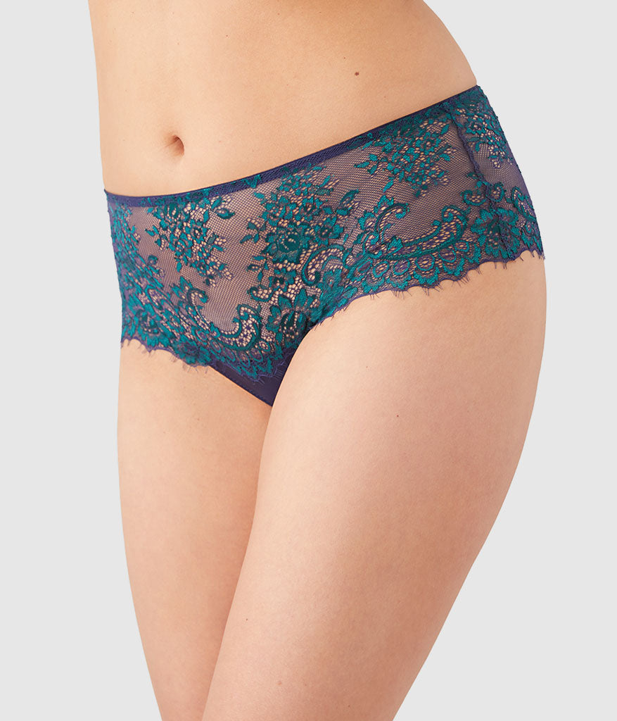 Wacoal Hot Sale - Center Stage Bikini - Eclipse/Everglade