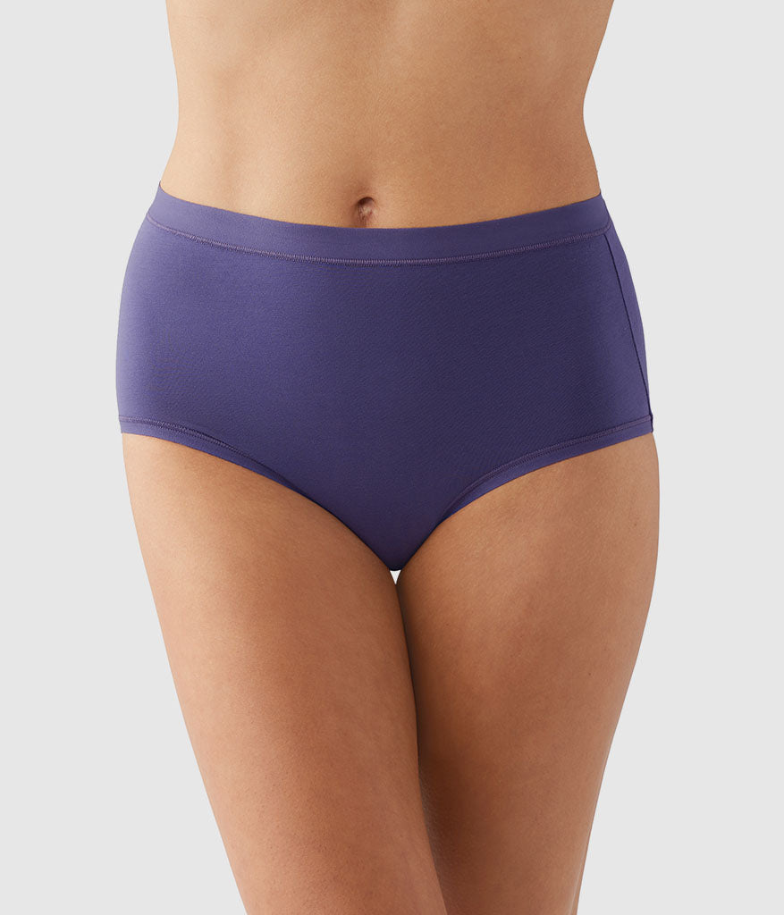 Wacoal Best Seller - Understated Cotton Brief - Skipper Blue