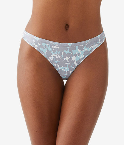 Wacoal Customer Favorite - Future Foundation Thong - Dream Blue/Gray Camouflage