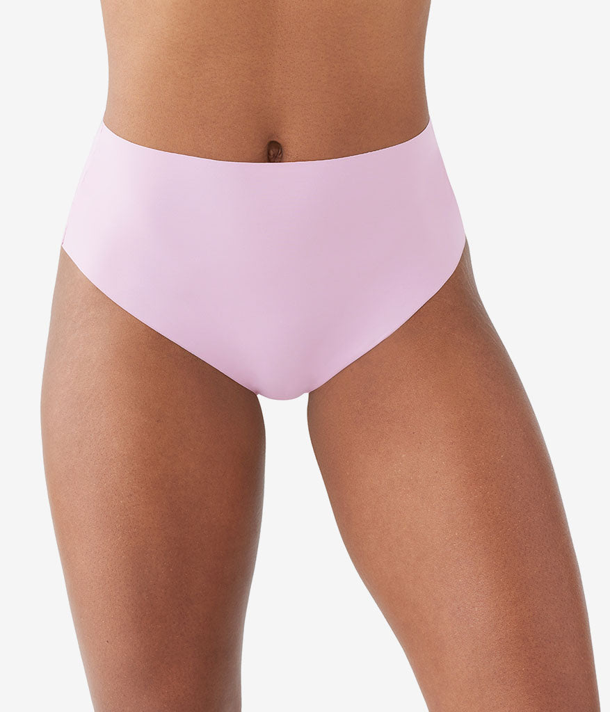 Wacoal Trusted - b.bare Hi-Waist Thong - Dawn Pink